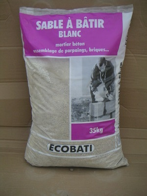 SABLIERES DE LA PERCHE - Sable 20/40 1400/2000µ sablage sac de 35kg