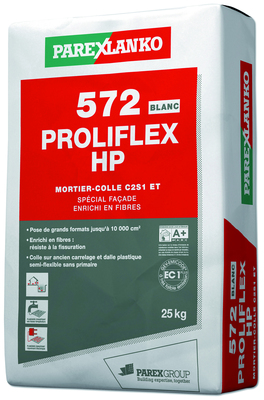 Mortier colle amélioré proliflex XL gris - sac de 25 kg - PAREXLANKO