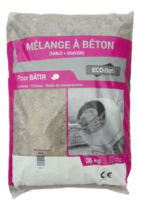 Melange beton en sac hotsell