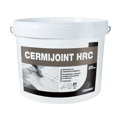 Mortier de jointoiement cermijoint HRC blanc nickel - pot de 20 kg - CERMIX