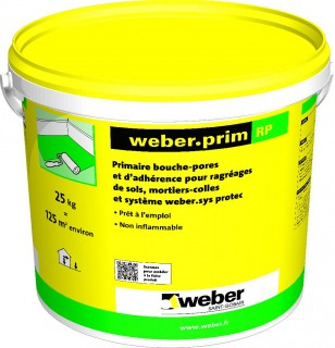 Primaire bouche-pores Weber.Prim RP - seau de 25 kg - SAINT GOBAIN WEBER FRANCE